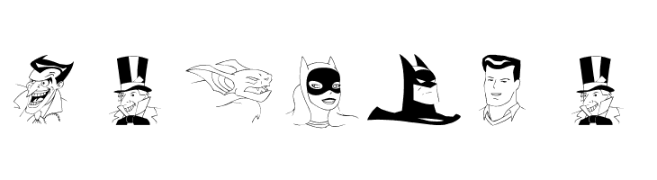BatMan  Free Fonts Download
