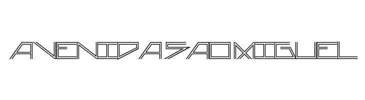 AsteriskDoubleLine  Free Fonts Download