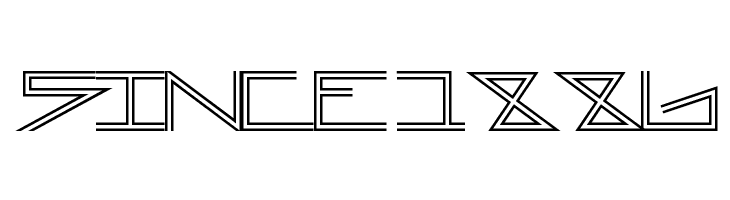 AsteriskDoubleLine  Free Fonts Download