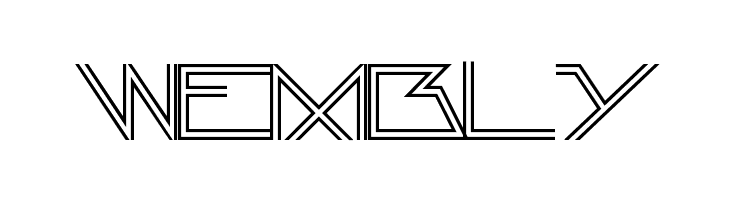 AsteriskDoubleLine  Free Fonts Download