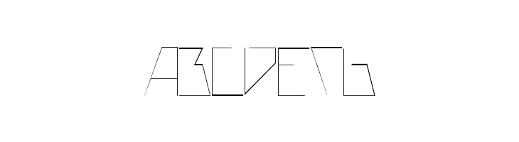 AsteriskThinLaser  Free Fonts Download