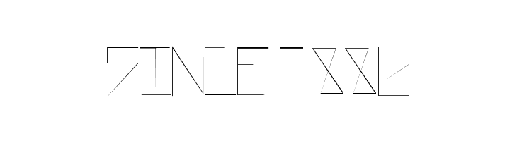 AsteriskThinLaser  Free Fonts Download