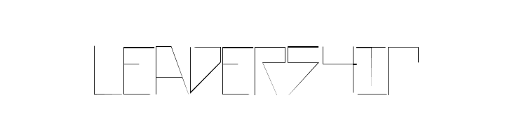 AsteriskThinLaser  Free Fonts Download