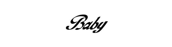 Baby GoldFinger Font