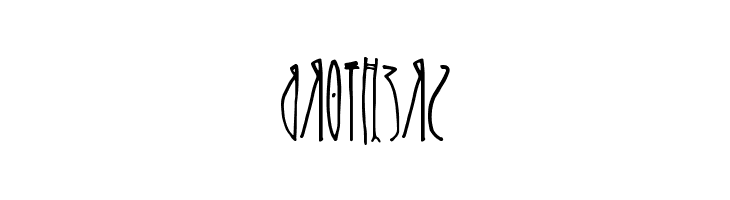 kcirF esreveR  Free Fonts Download