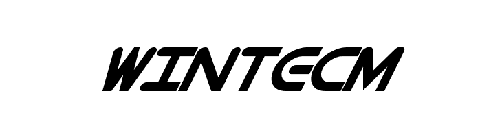 BioMetric-Italic  Free Fonts Download