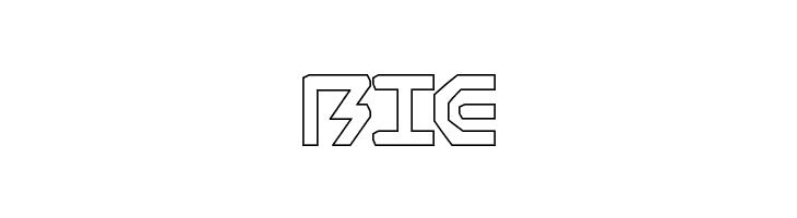 BioMetric-comichollow  Free Fonts Download