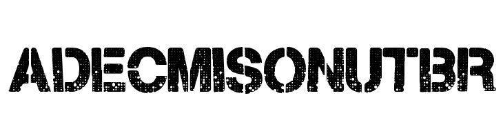 CityStencil  Free Fonts Download
