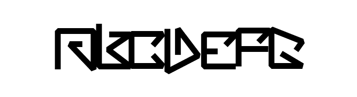 BentOut  Free Fonts Download