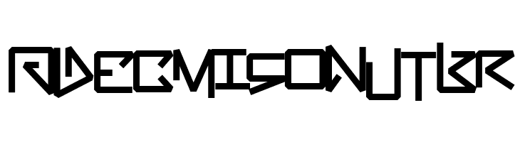 BentOut  Free Fonts Download