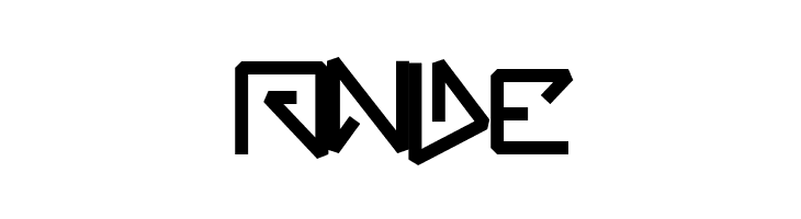 BentOut  Free Fonts Download