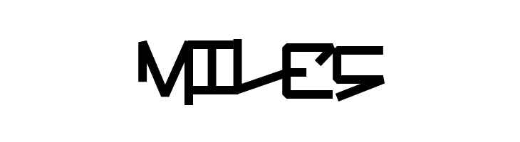 BentOut  Free Fonts Download