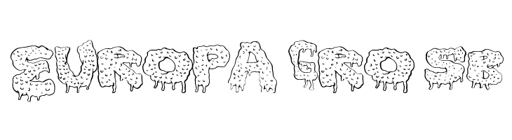 GunkyIck  Free Fonts Download