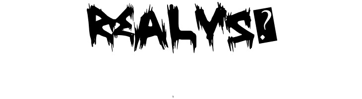 TreehausHorror  Free Fonts Download