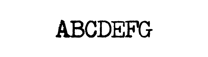 FreekyTypewriter  Free Fonts Download