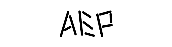 linerstencil bold  Free Fonts Download