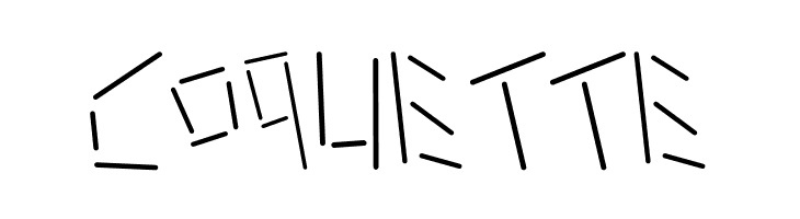 linerstencil thin  Free Fonts Download