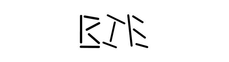 linerstencil  Free Fonts Download