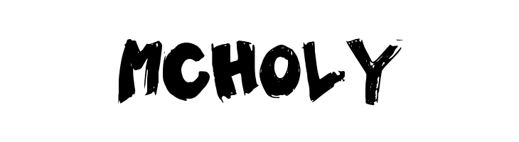 MCHOLY TentSale Font