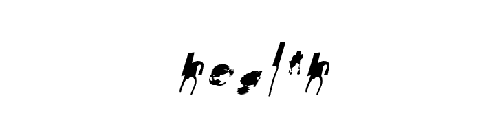 Hussar Wojna4 Oblique  Free Fonts Download