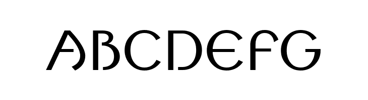 Round Style Middle  Free Fonts Download