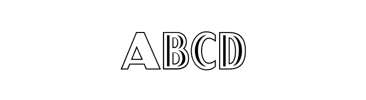 Sgt Peppers Outline  Free Fonts Download