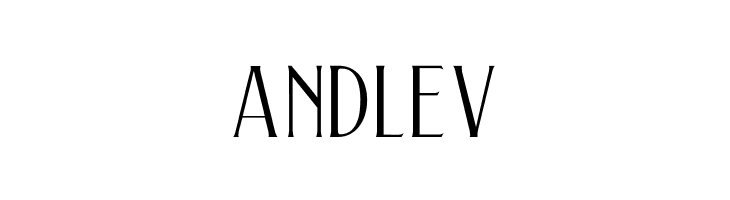 ANDLEV TSIQUILISDA OLD Font