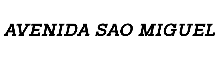 Typo Slab Bold Italic  Free Fonts Download