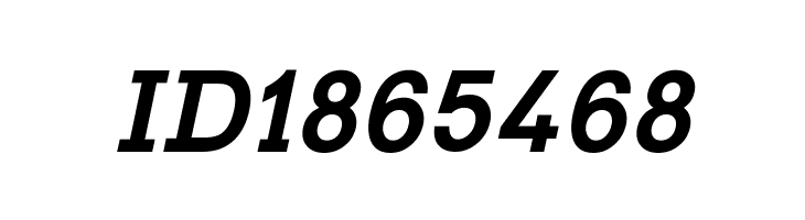 Typo Slab Bold Italic  Free Fonts Download
