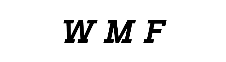 Typo Slab Bold Italic  Free Fonts Download
