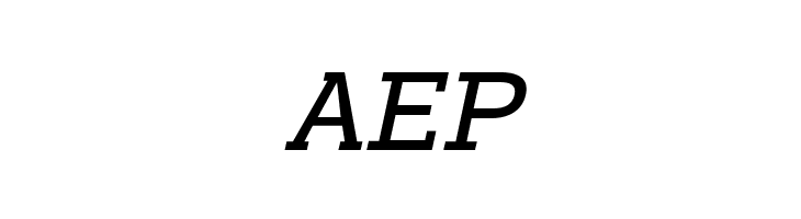 Typo Slab Italic  Free Fonts Download