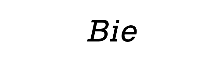 Typo Slab Italic  Free Fonts Download