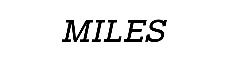 Typo Slab Italic  Free Fonts Download