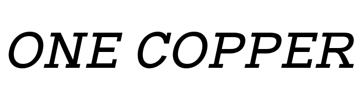 Typo Slab Italic  Free Fonts Download