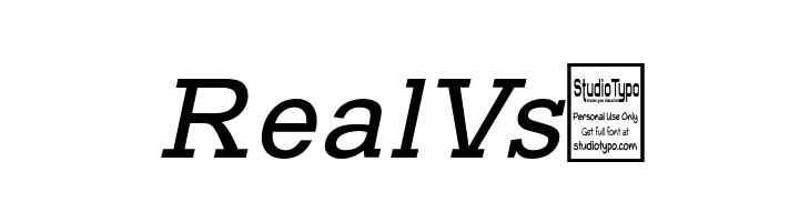 Typo Slab Italic  Free Fonts Download