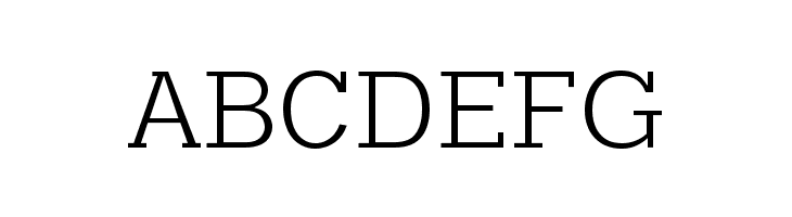 Typo Slab Light  Free Fonts Download