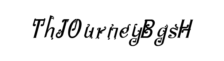 Bitling niks musical Italic  Free Fonts Download