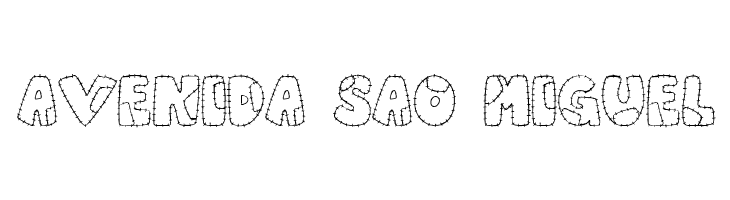 Patchwork Letter  Free Fonts Download