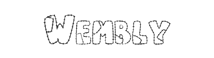 Patchwork Letter  Free Fonts Download