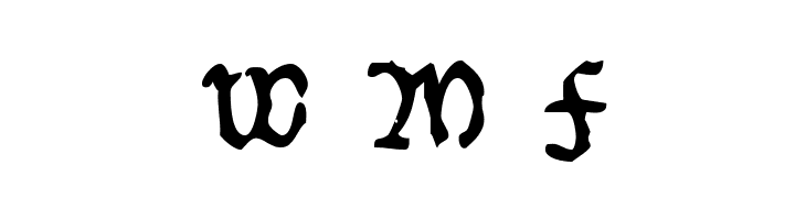 Worn ManuscriptRough  Free Fonts Download