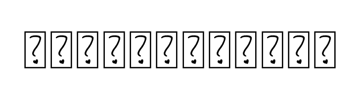 Kooky Kieran Hearts [Demo]  Free Fonts Download