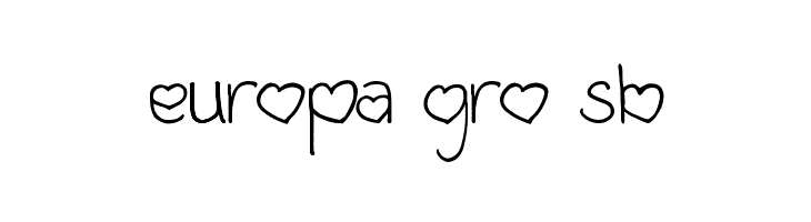 Kooky Kieran Hearts [Demo]  Free Fonts Download