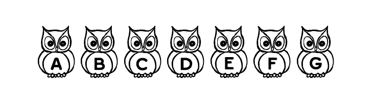 What a Hoot!  Free Fonts Download