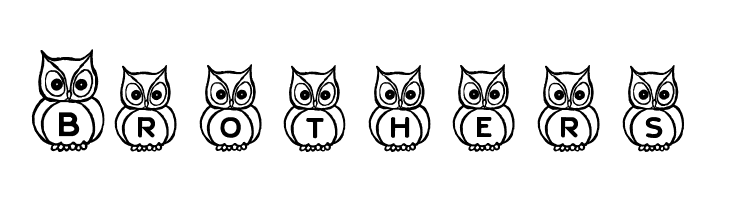 What a Hoot!  Free Fonts Download