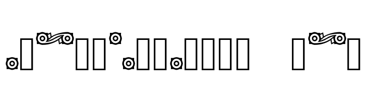 CastlePressNo2 border  Free Fonts Download