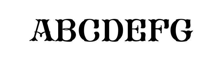 FHA Modified Tuscan Roman NCV  Free Fonts Download