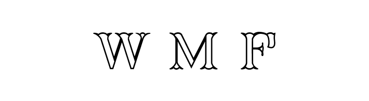 FHA Mod Tuscan Roman Open  NCV  Free Fonts Download