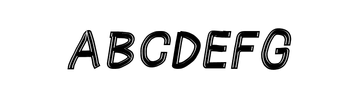 Gaffer's Tape Italic  Free Fonts Download