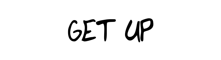 GET%2BUP Another Font