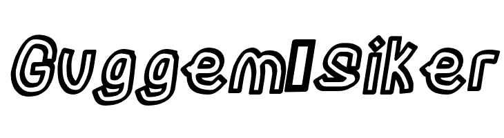 Irregular Tape Italic  Free Fonts Download